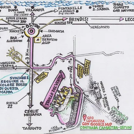 Trullo Del Vento * אוסטוני